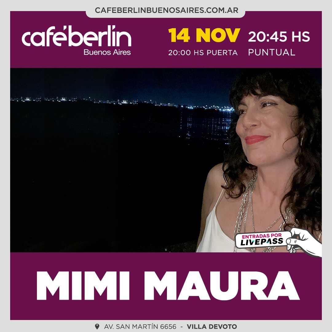 Mimi Maura en Café Berlín