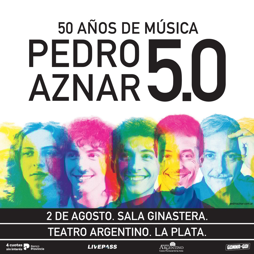 PEDRO AZNAR en la Sala Ginastera - Teatro Argentino La Plata