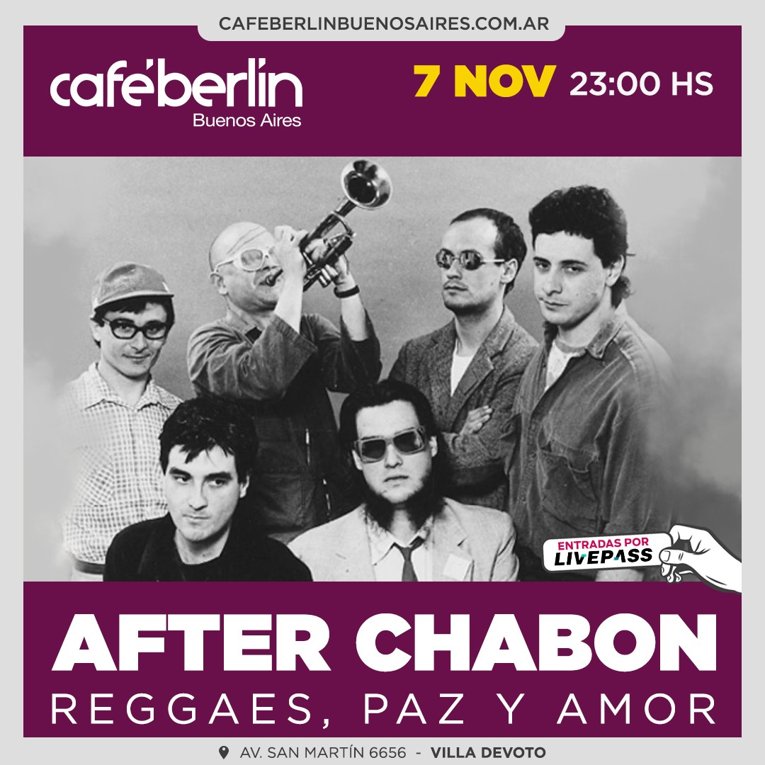 After Chabón en Café Berlín