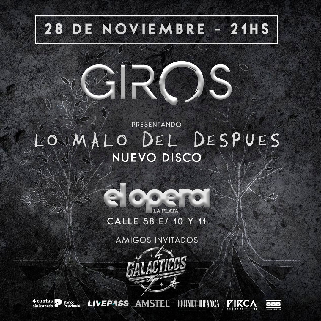 GIROS en el Teatro Ópera LP