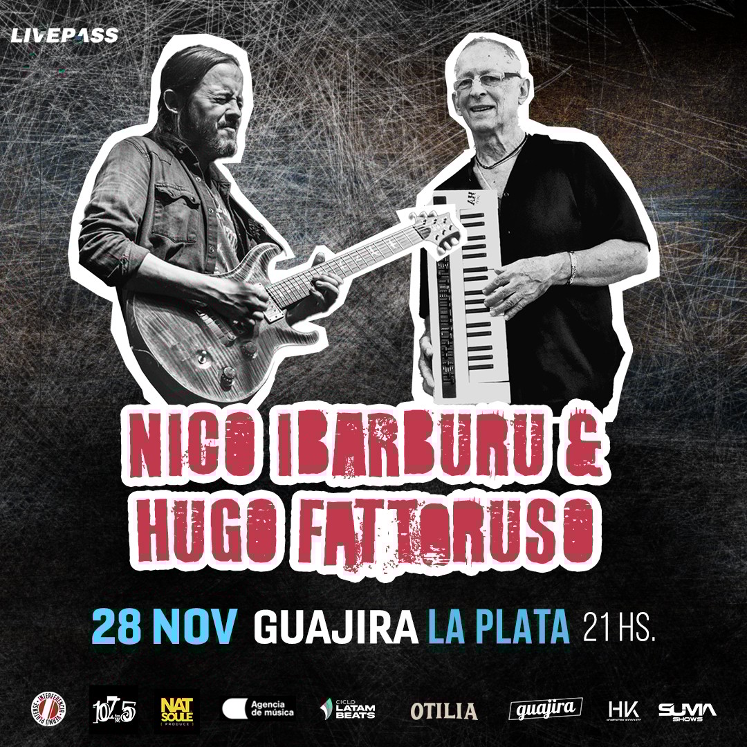 Nico Ibarburu & Hugo Fattoruso en La Plata - Guajira