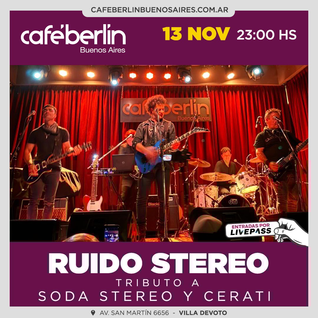 Ruido Stereo en Café Berlín