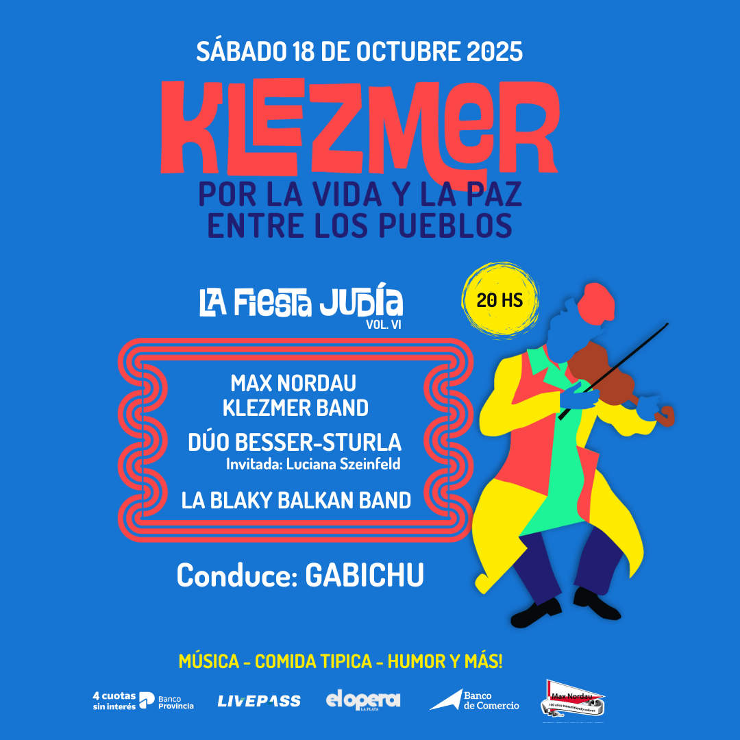 FIESTA JUDÍA VOL. VI en el Teatro Ópera LP