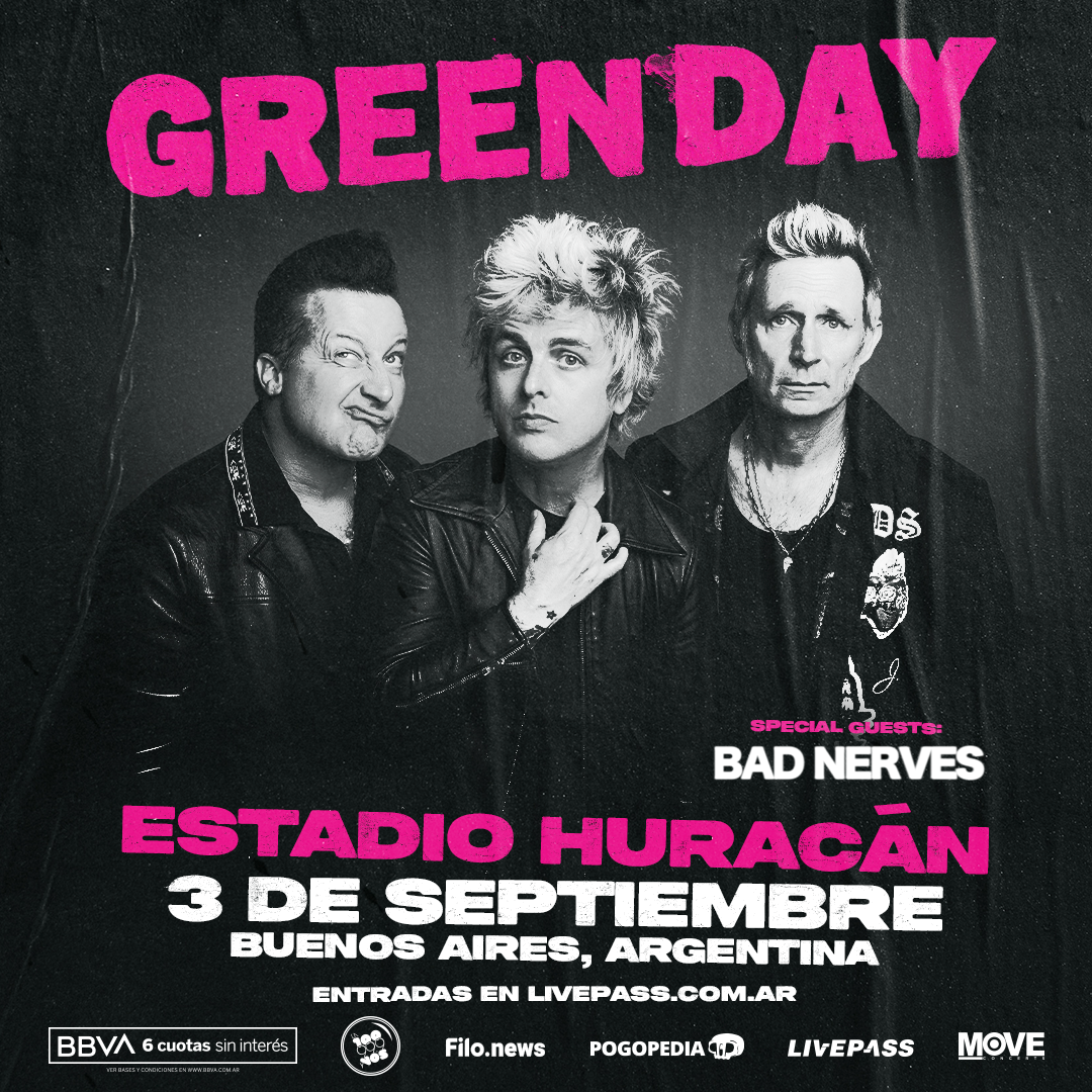Green Day en Huracán.