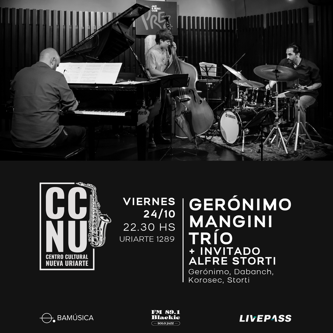 Gerónimo Mangini Trío en CCNU