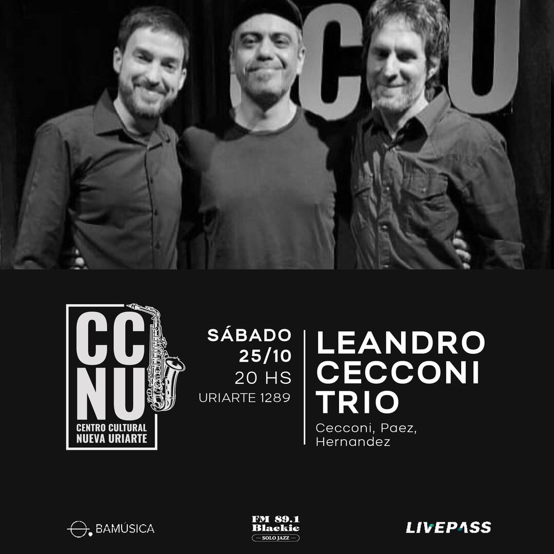 Leandro Cecconi trío en CCNU