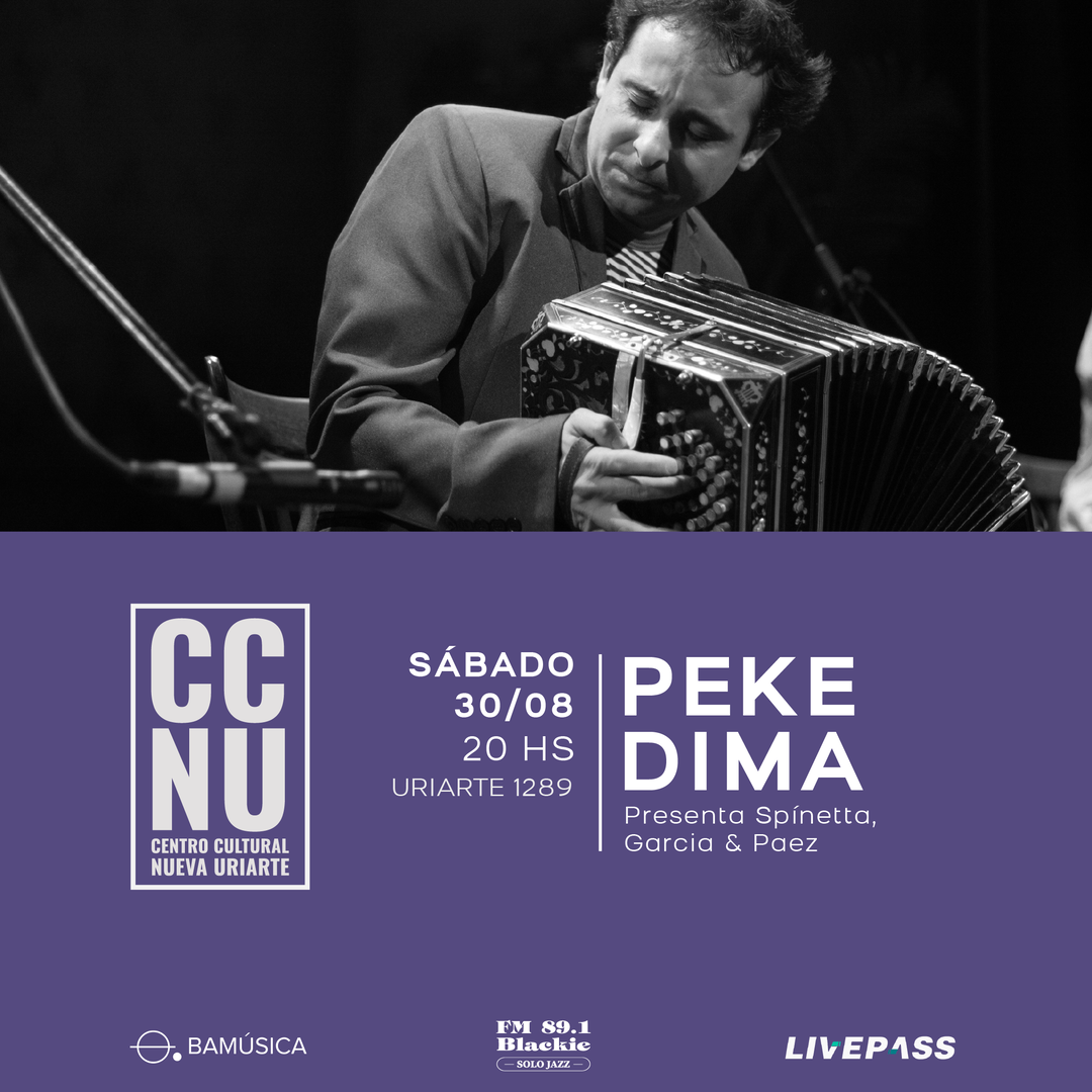 "Peke Dima" presenta Spinetta, García & Paez en CCNU