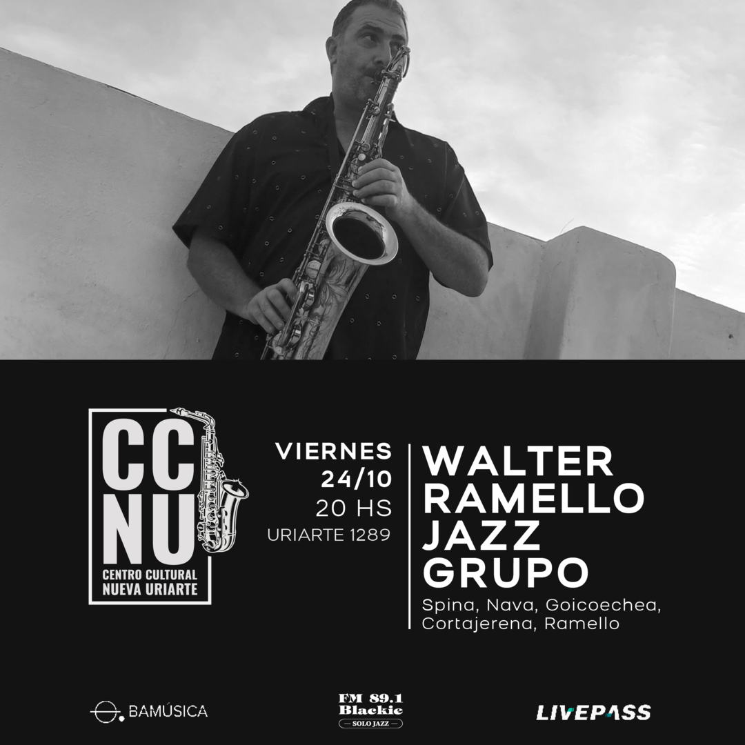 Walter Ramello jazz grupo en CCNU