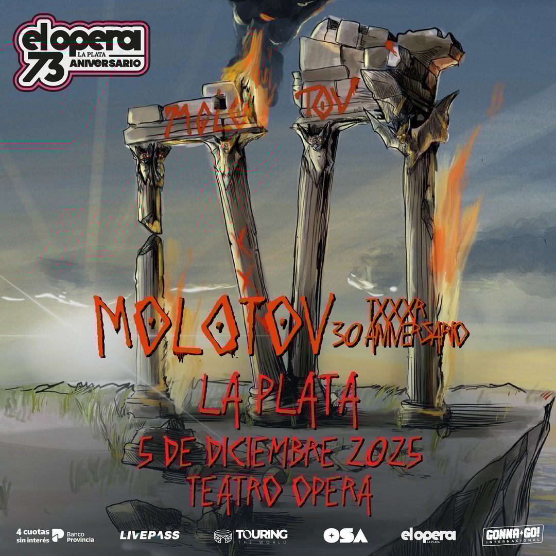 MOLOTOV en el Teatro Ópera LP 73 Años Aniversario