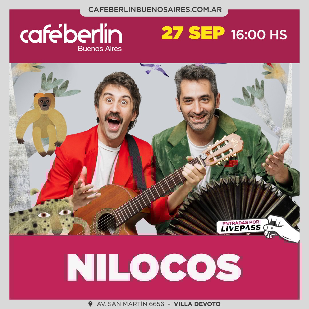 Nilocos en Café Berlín