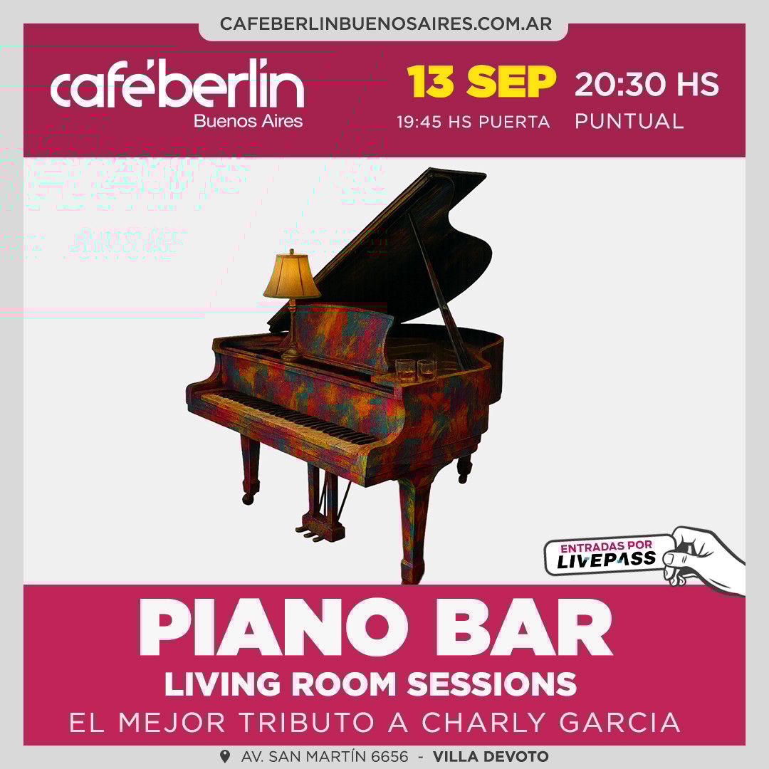 Piano Bar en Café Berlín
