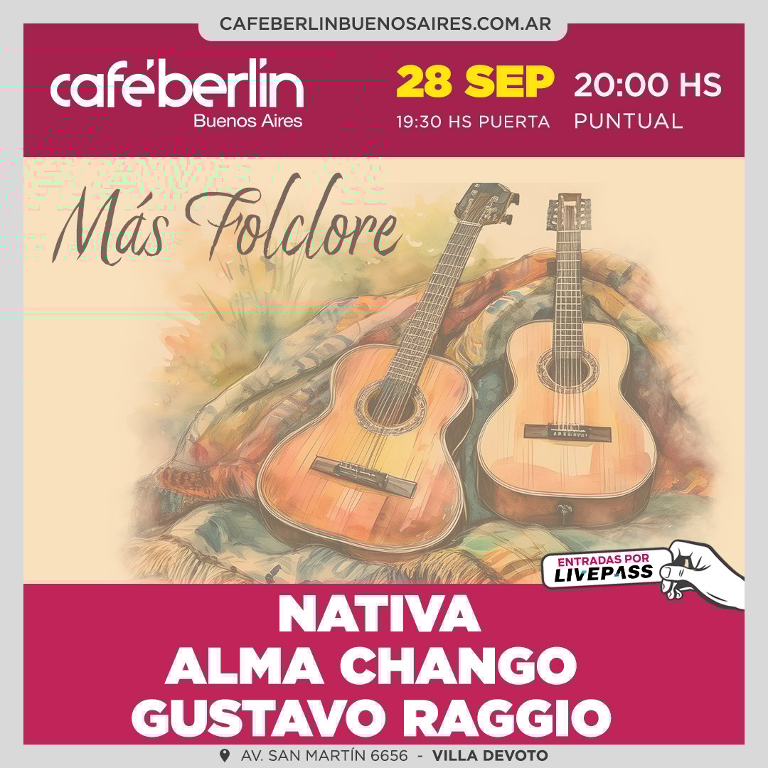 Más Folclore en Café Berlín