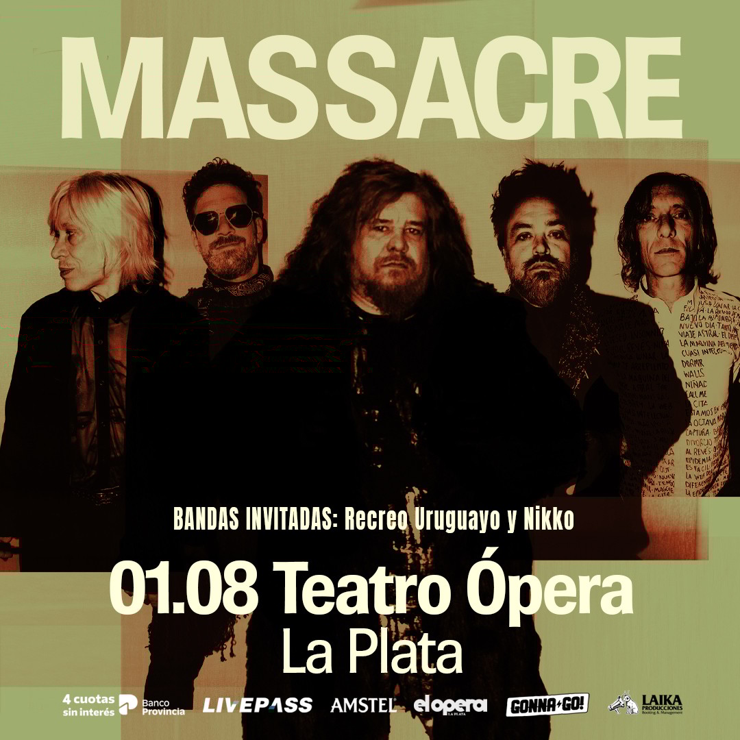 MASSACRE en el Teatro Ópera LP