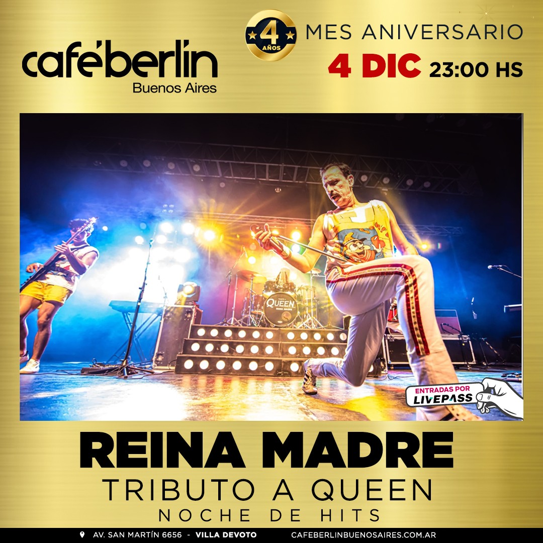 Reina Madre en Café Berlín