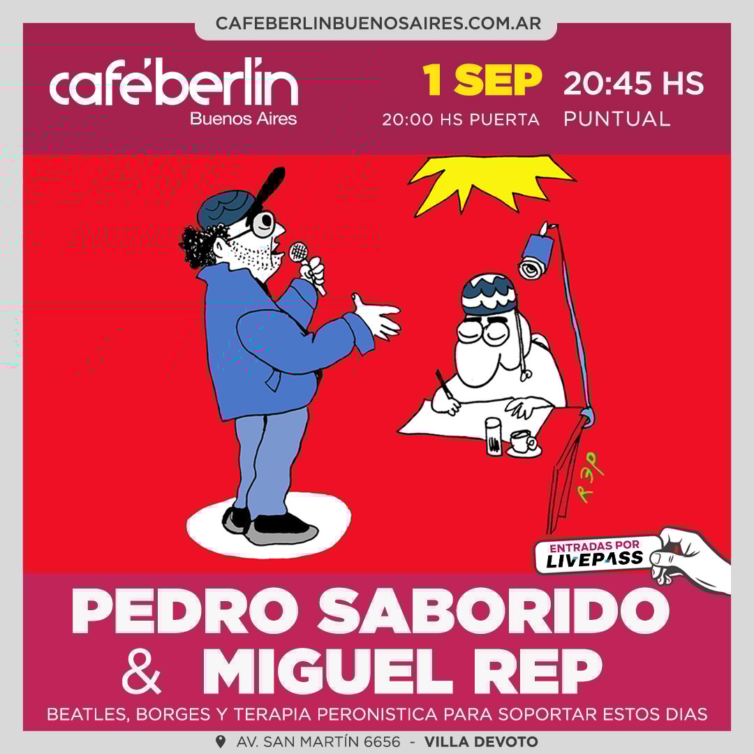 Pedro Saborido & Miguel Rep en Café Berlín