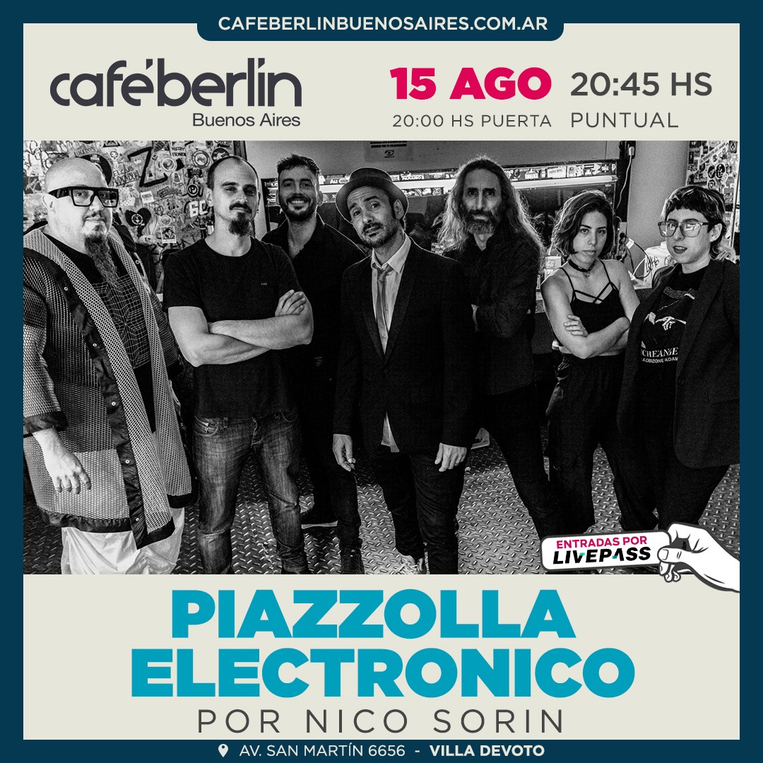 Piazzolla Electrónico en Café Berlín