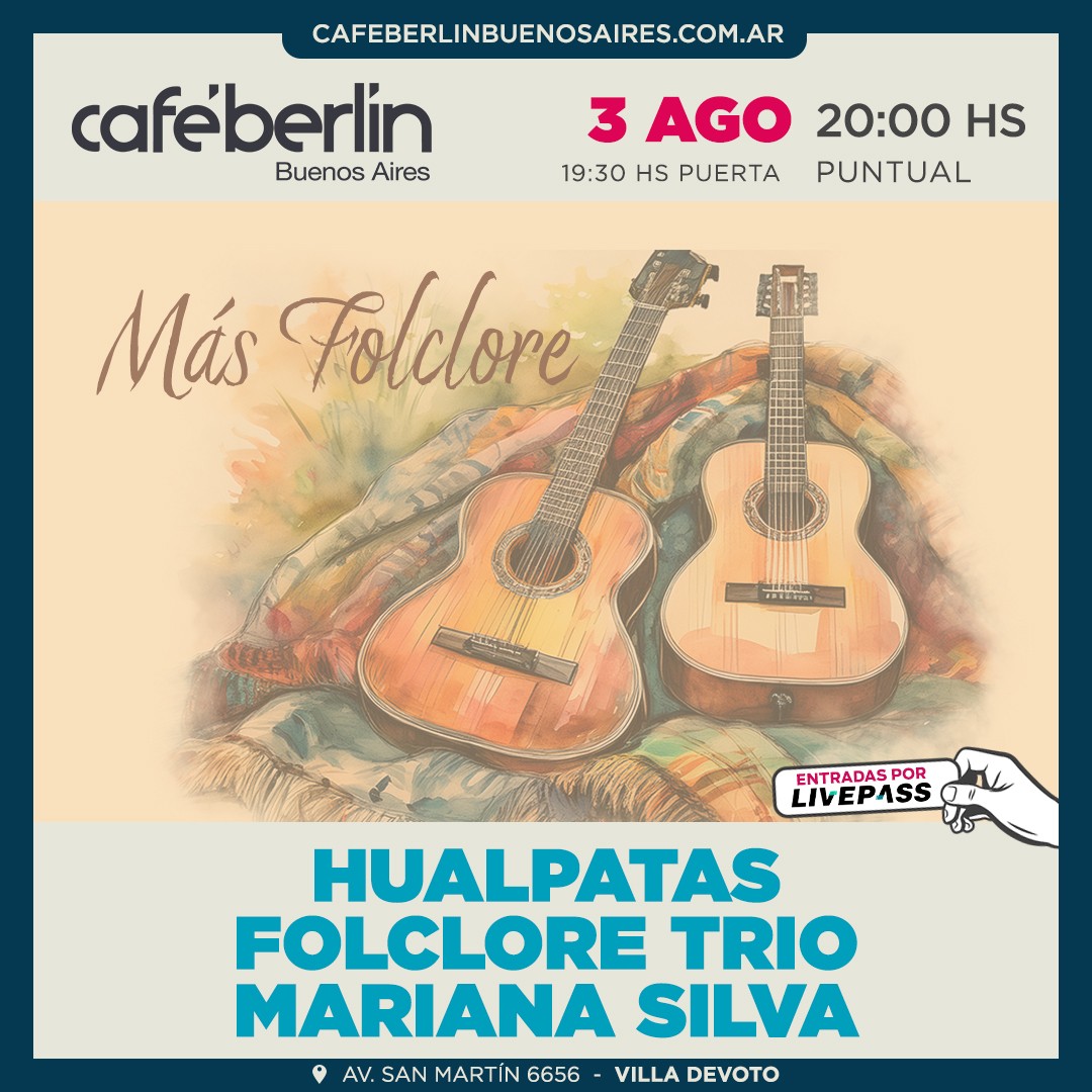 Más Folclore en Café Berlín