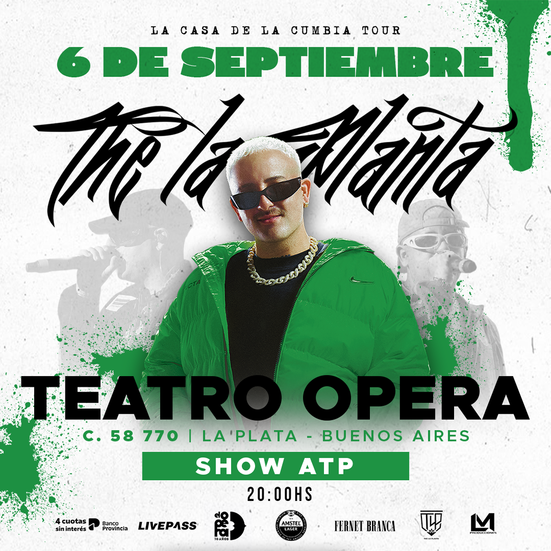THE LA PLANTA en el Teatro Opera LP