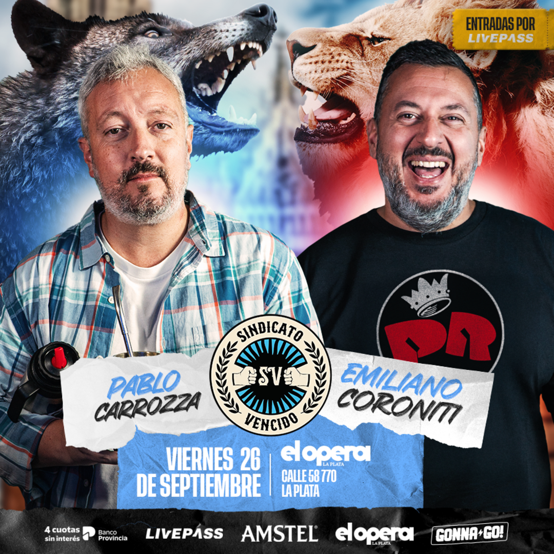 SINDICATO VENCIDO en el Teatro Ópera LP
