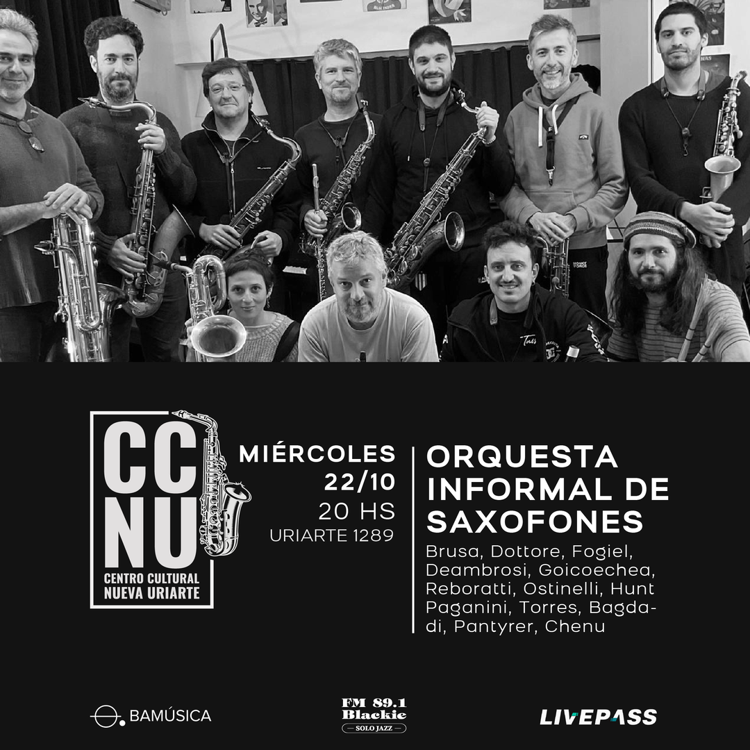Orquesta Informal de Saxofones en CCNU